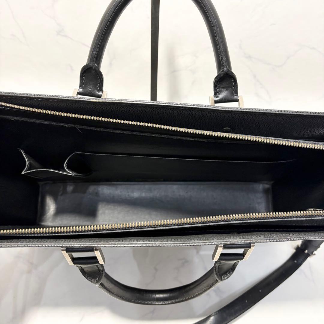 【美品】LOUIS VUITTON ルイヴィトン　2way ビジネスバッグ　黒