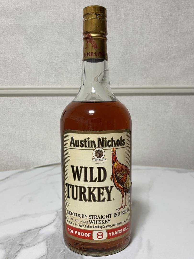 未開栓 WILDTURKEY ワイルドターキー 8年 木箱 特級 希少品