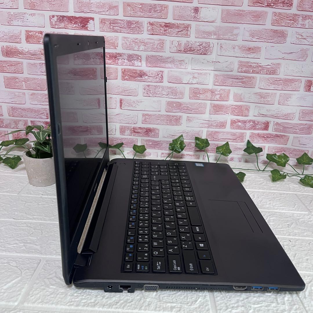 ★中古 SSD240GB メモリ8GB★MPRO-NB570 ノートPC133