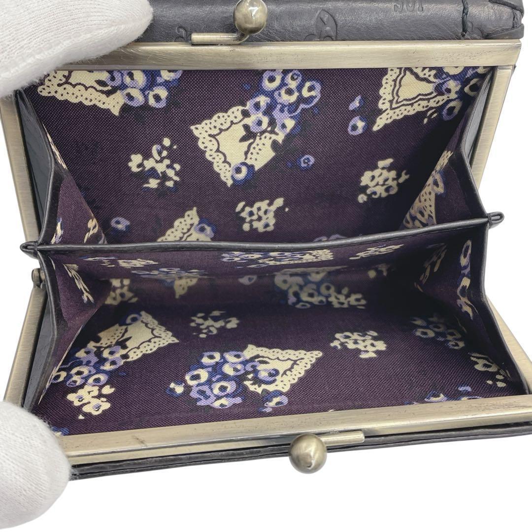 【廃盤品】ANNA SUI アンジェリーナ がま口 折り財布 バタフライ