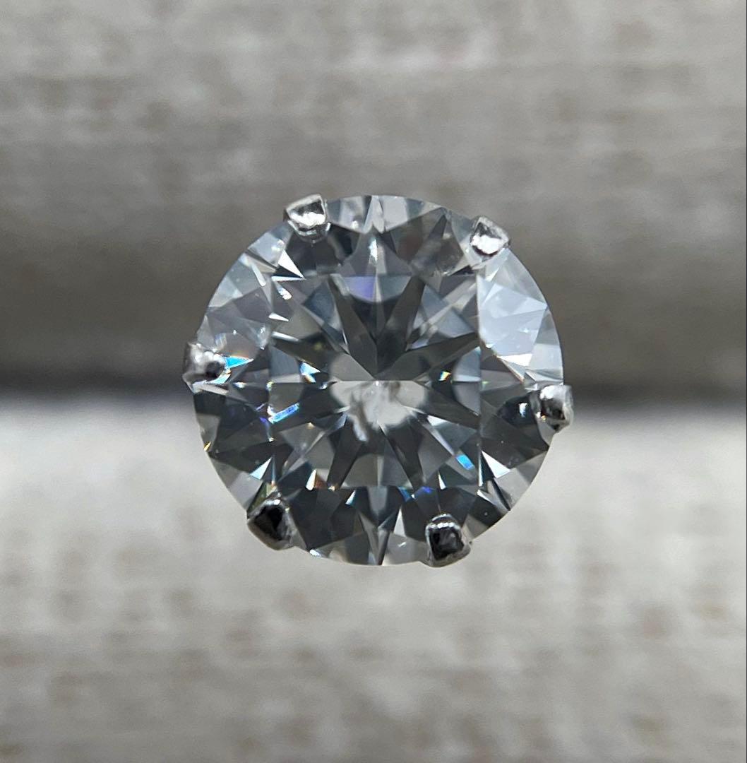 JL102★高級 大粒ダイヤモンド1.012ct プラチナ ピアス ソ付