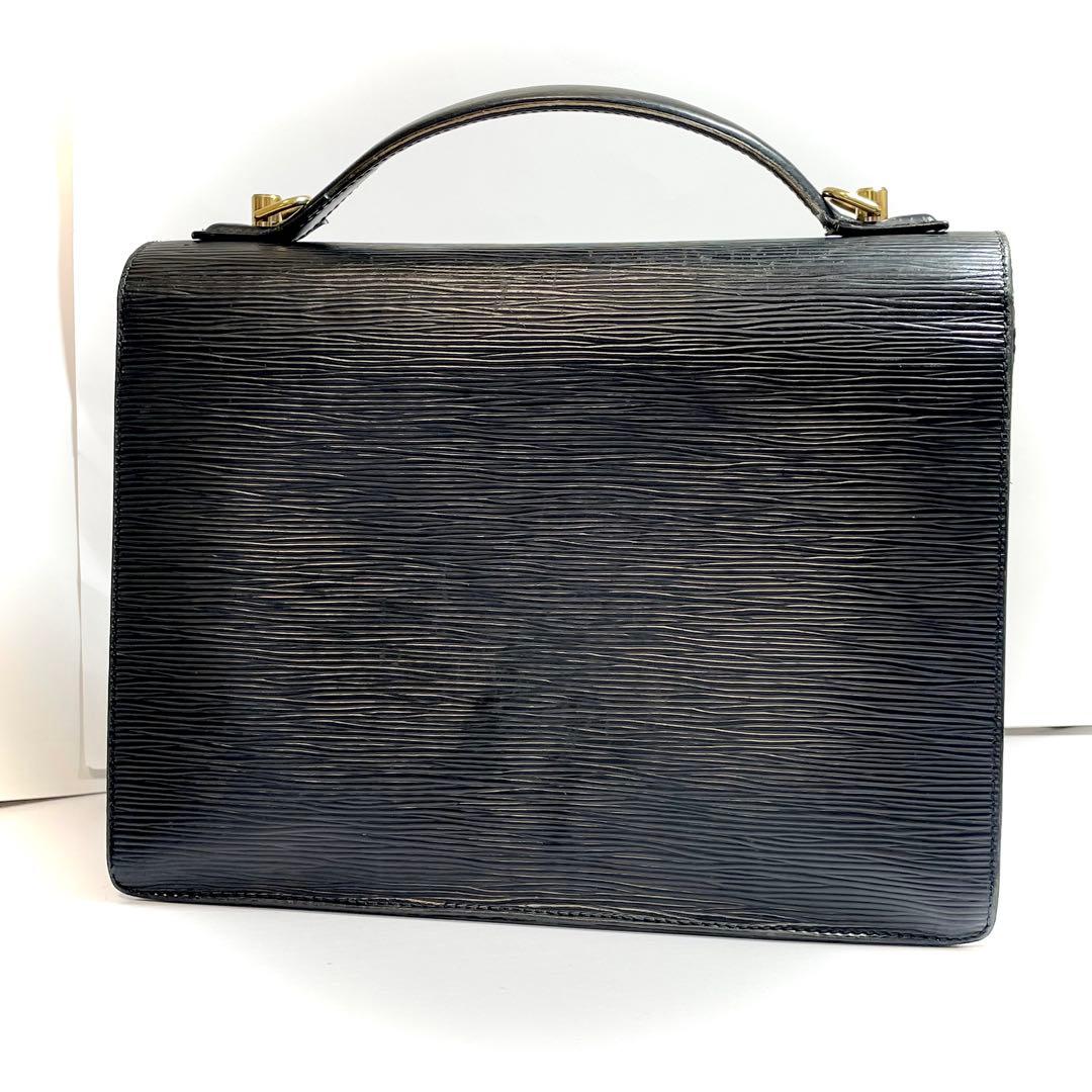 【訳あり】ヴィトン エピ モンソー M52122 ブラック