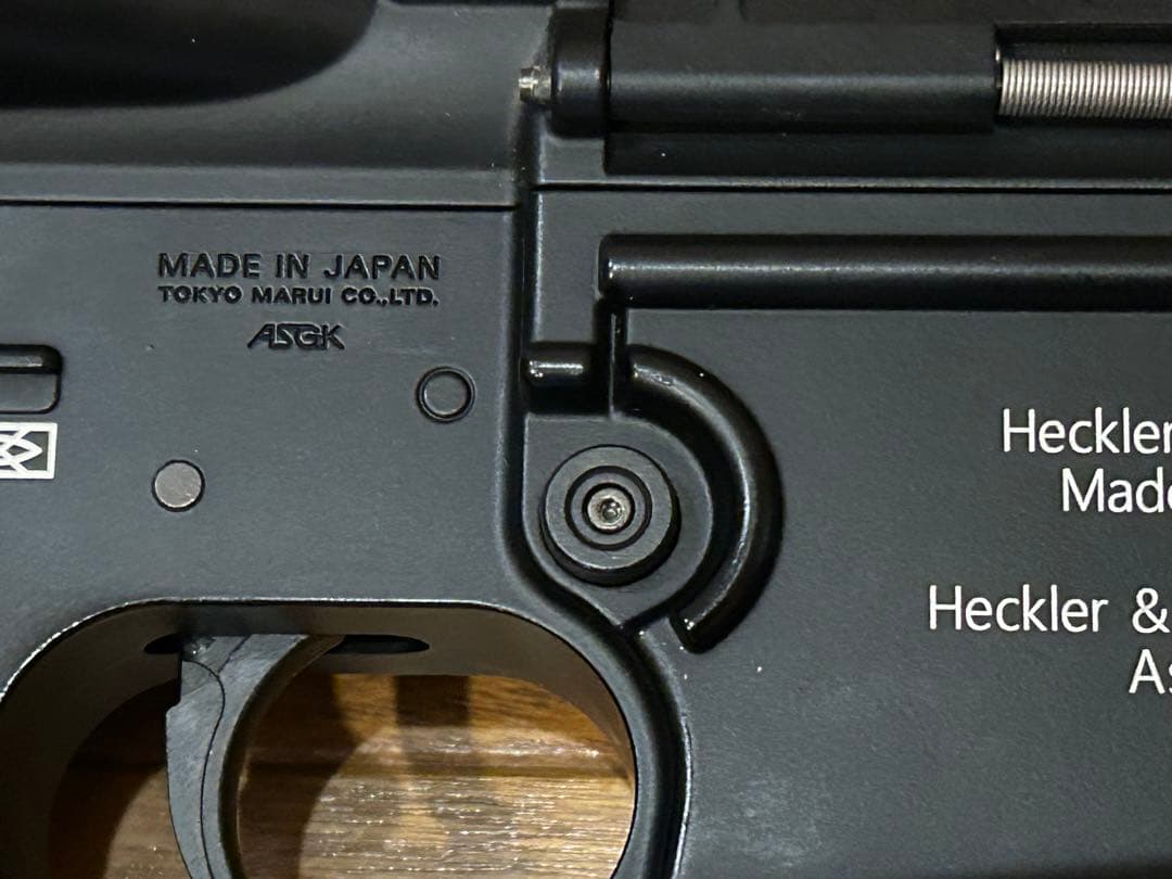HK 417 D ハンドガード2種類メカボックス整備、精密バレル、刻印追加