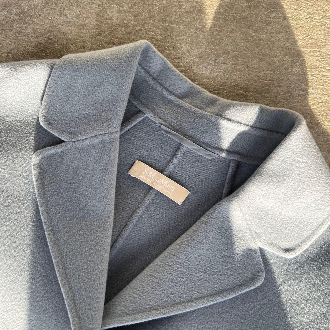 'S Max Mara ヴァージンウールダブルフェイスコート