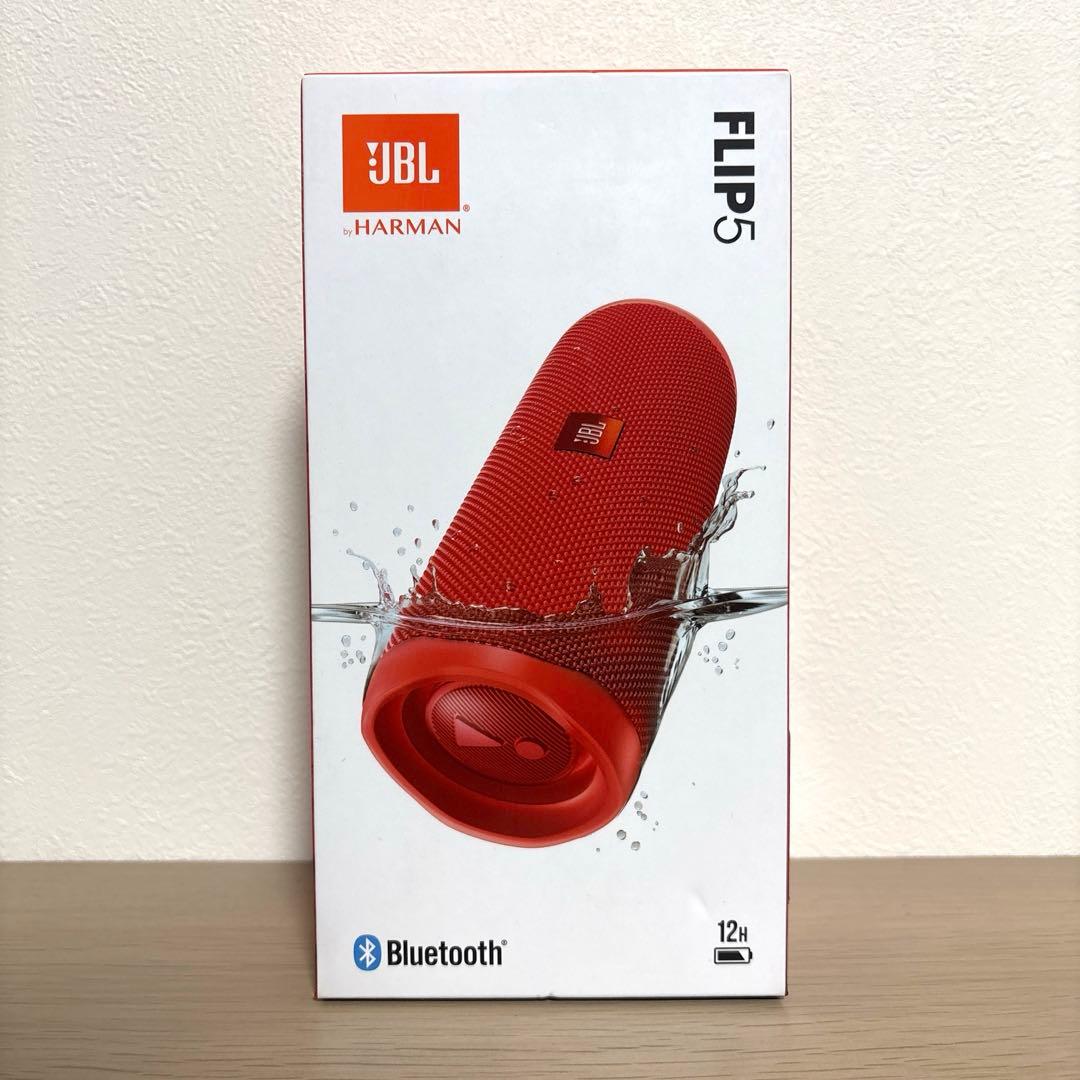 JBL ジェービーエル FLIP5 Bluetooth スピーカー レッド