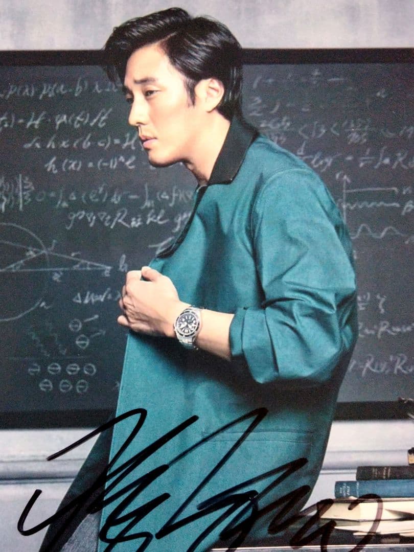 ソ・ジソブ直筆サイン入り2Lサイズ写真…So Ji-sub…ドクター弁護士…