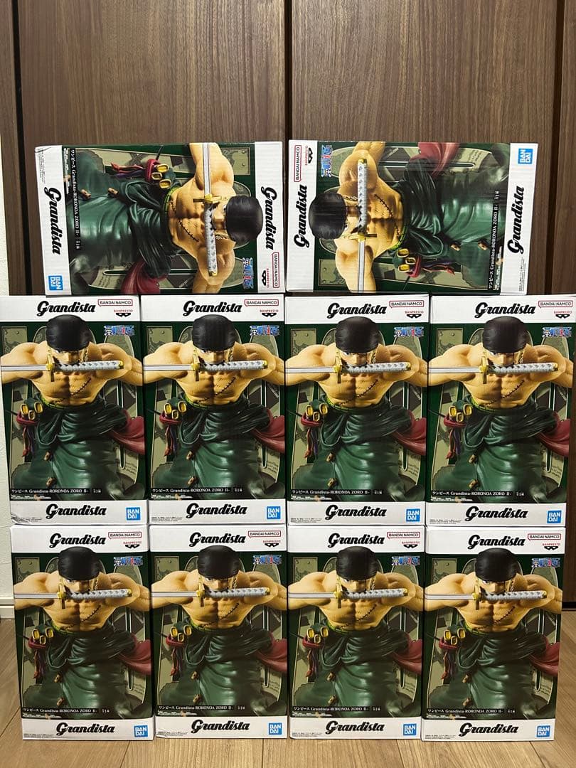 ワンピース Grandista-RORONOA ZORO Ⅱ- ゾロ　フィギュア