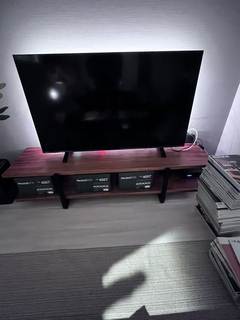 木製テレビ台 ダークブラウン　エアリゾーム