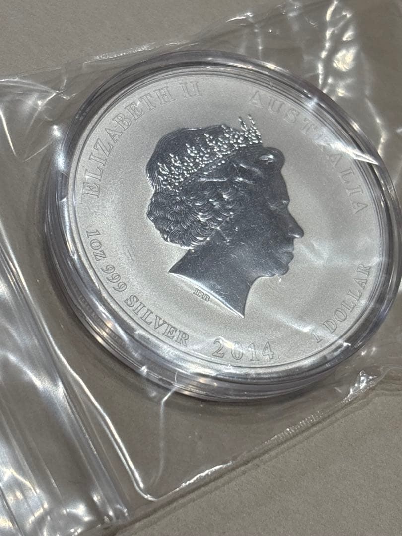 オーストラリア 銀貨 1オンス 馬のみ