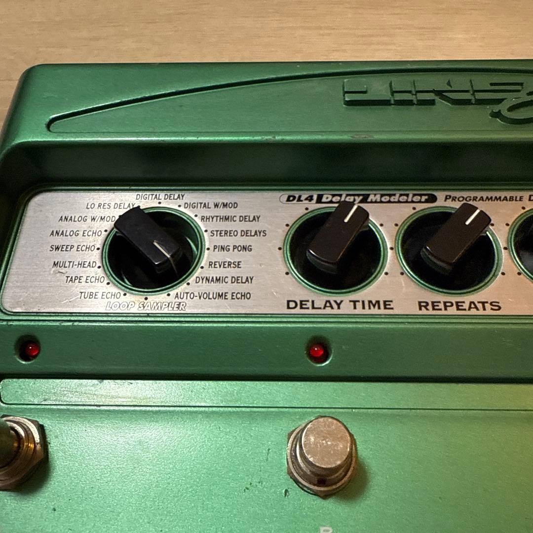 Line 6 DL4 Delay Modeler（初期型）ディレイ※変換端子付き