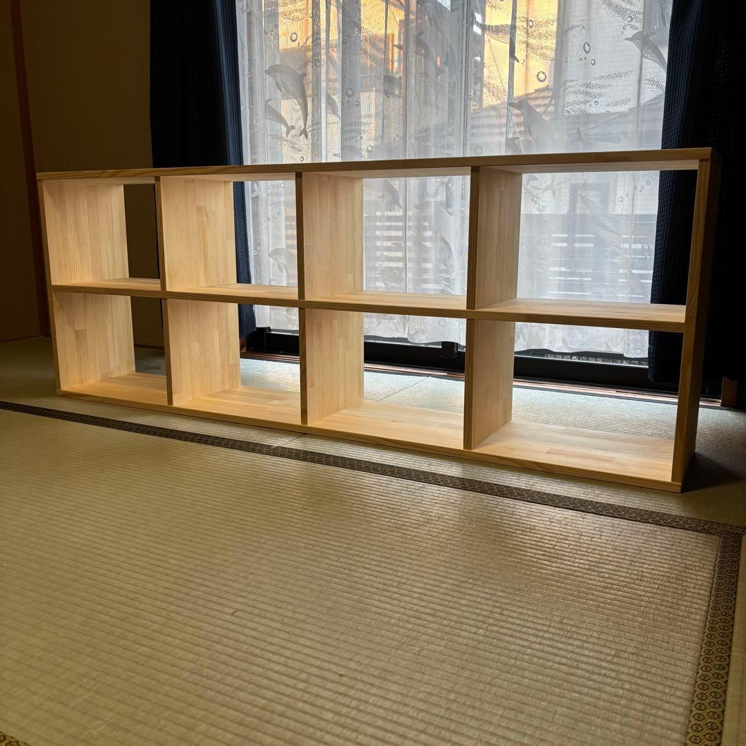 ハンドメイド　格子型ラック　オーダー受け付けます