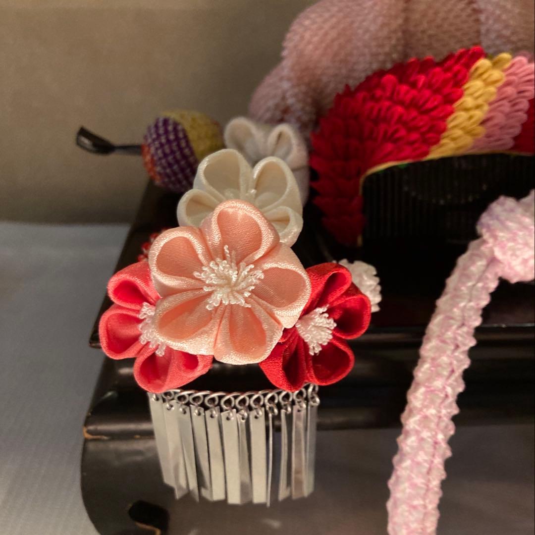 専用　七五三　おはりばこ　八重梅花簪セット花櫛簪　玉簪　その他8点　全12点