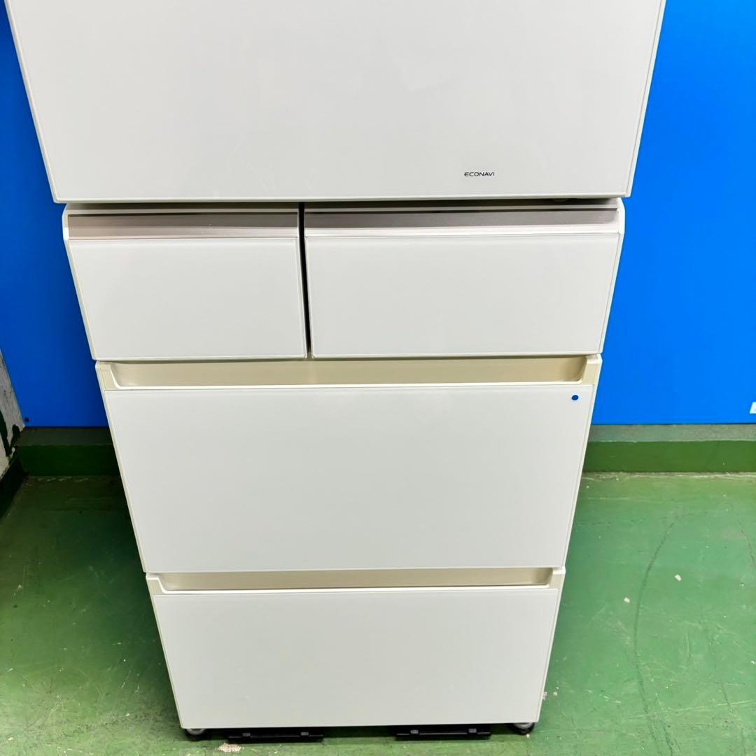 538 大型冷蔵庫　関東圏対応　右開き　自動製氷機付　400L強　今だけ半年保証