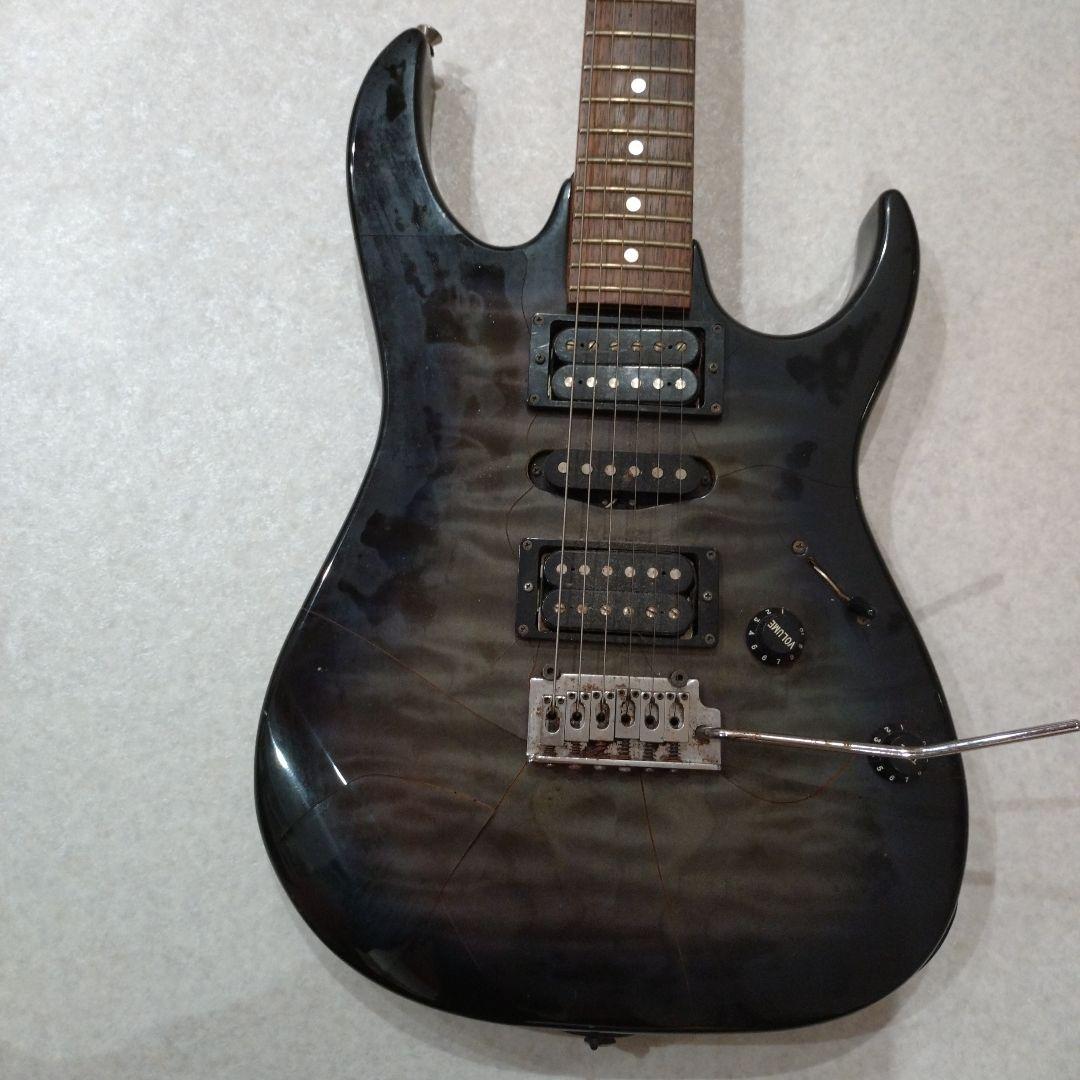 Ibanez エレキギター グラデーションブラック