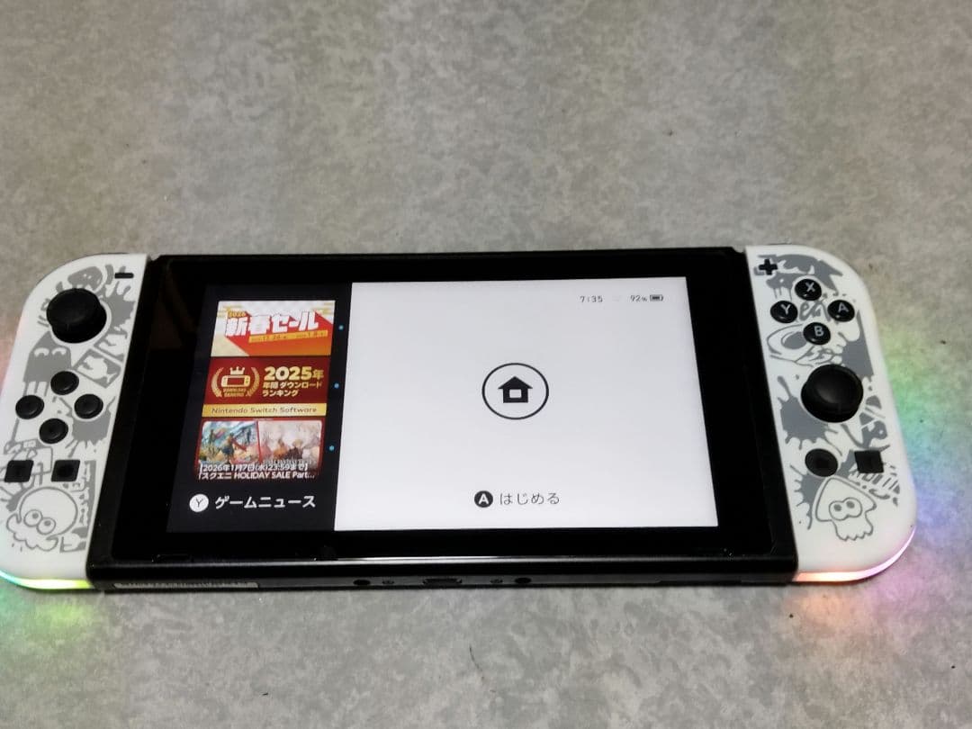 任天堂スイッチ本体2021バッテリー強化型特価動作良好出品12月31日まで