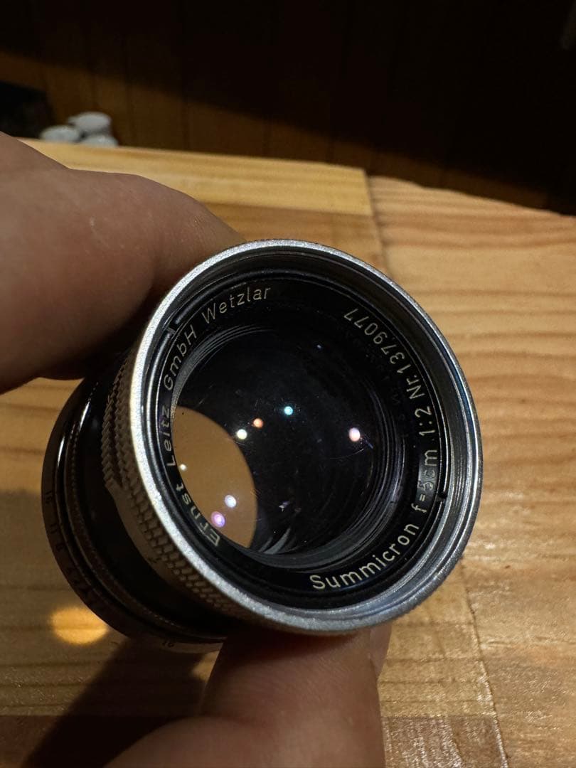 Leica M 用　Summicron f=5cm 1:2 + デジスワップ付き