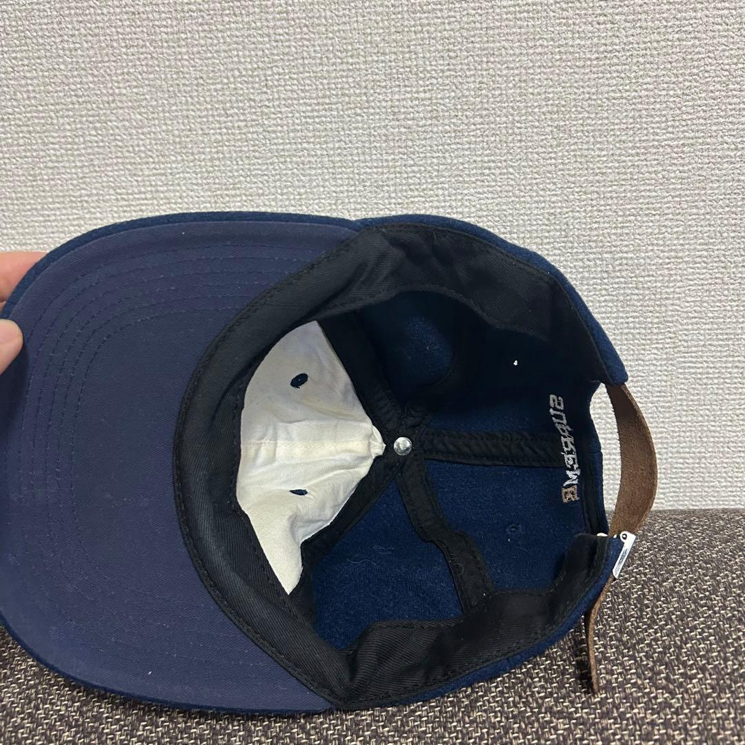 Supreme ウール Sロゴ キャップ ネイビー 希少