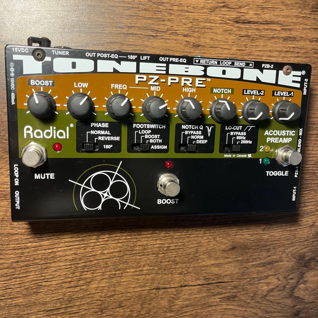 Radial PZ-Pre 【プリアンプ】