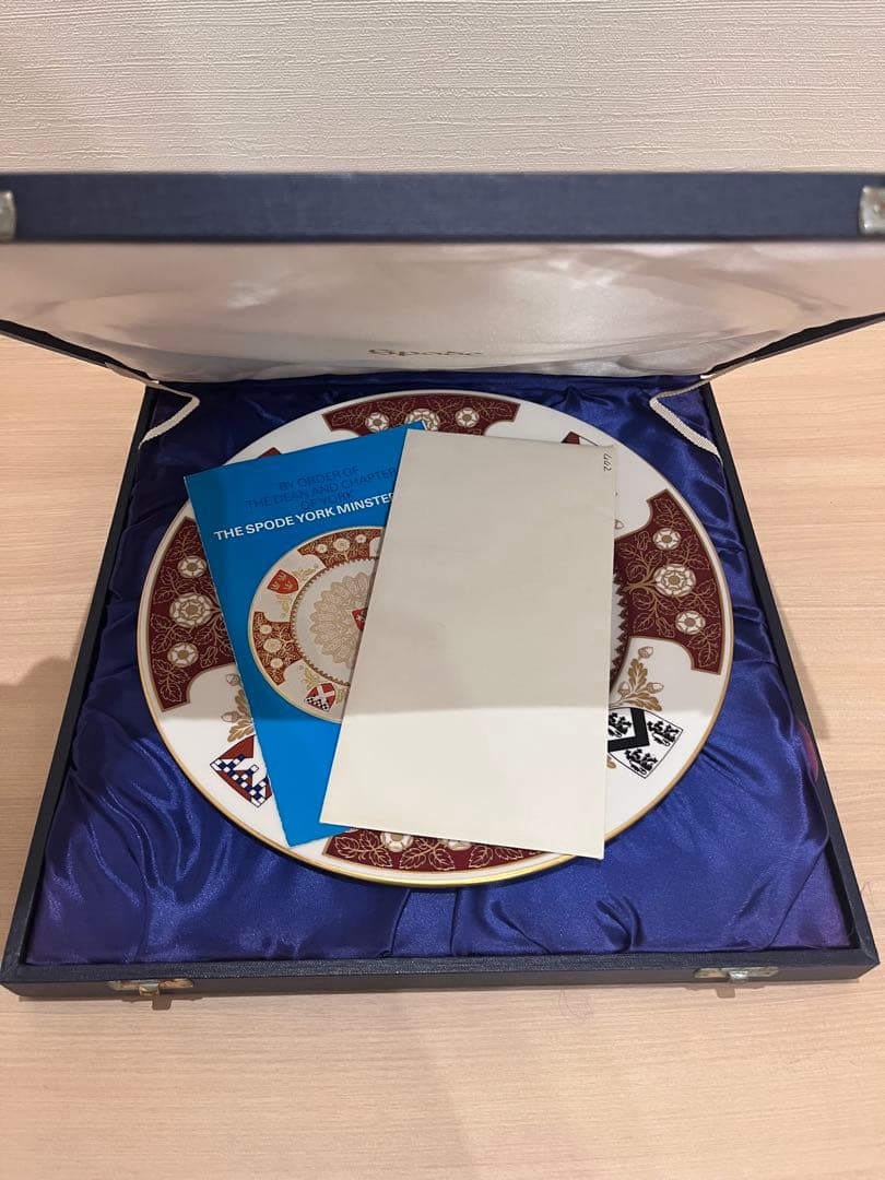 Spode ヨークミンスター皿 アンティークロイヤル　イギリス 442/1122