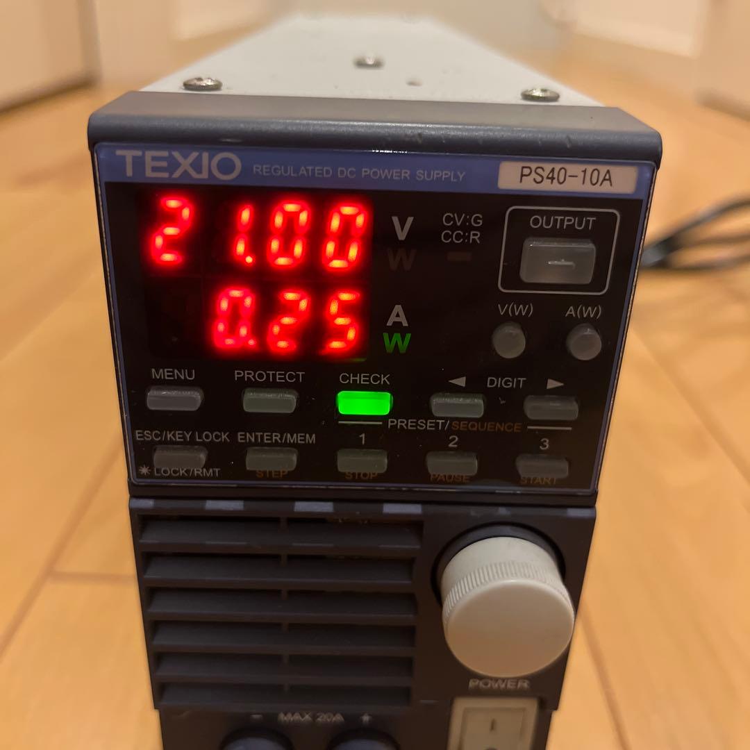 TEXIO PS40-10A DC安定化電源