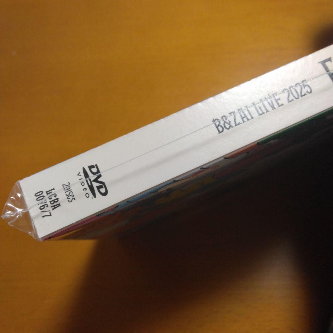 B&ZAI　LIVE 2025 First Beat　DVD　新品未開封