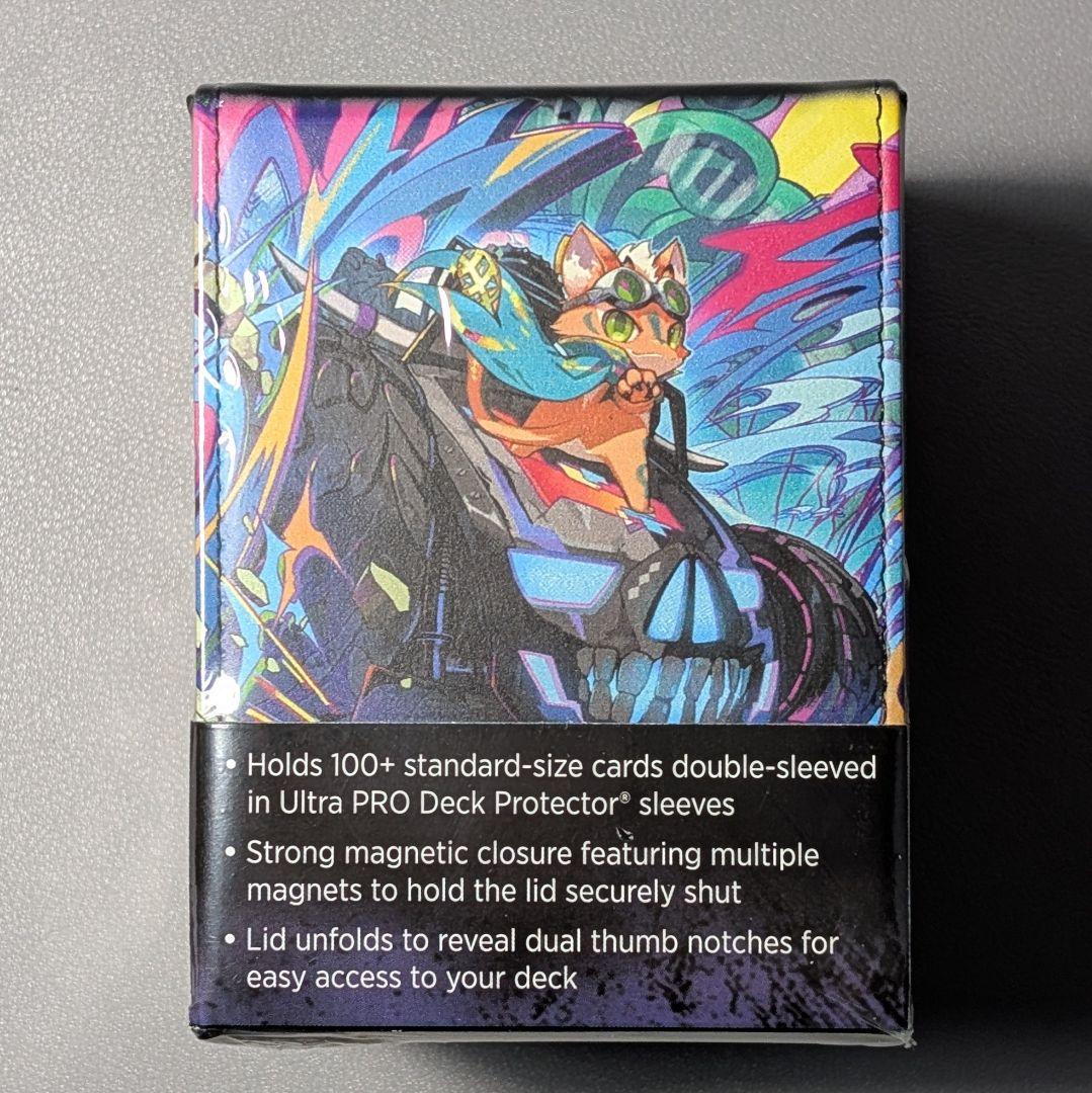 【未使用】灯を追う者、チャンドラ　プレイマット　スリーブ　デッキボックス　セット