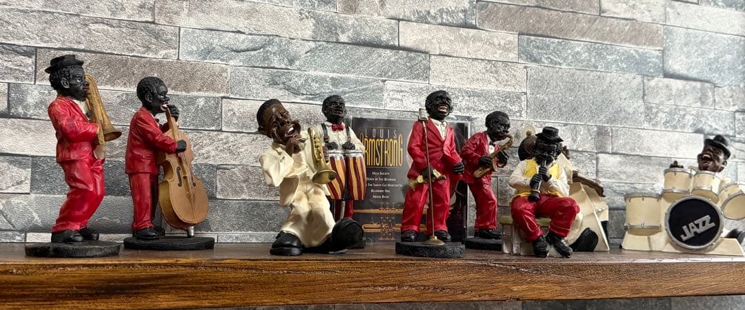 異色黒人ジャズＢAND登場8人衆♯ルイアームストロングと共演♯希少