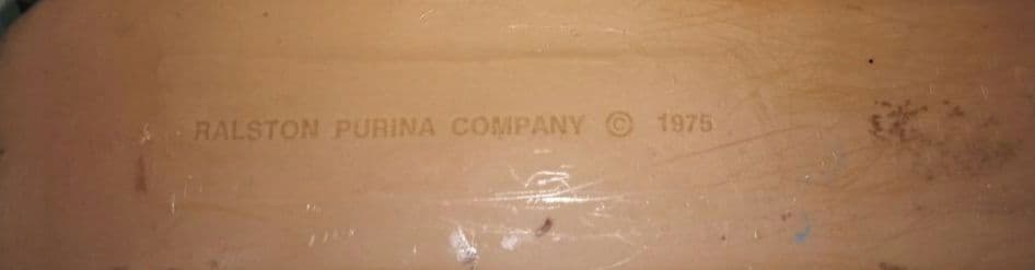 RALSTON PURINA COMPANY 1975　vintage　ソフビ