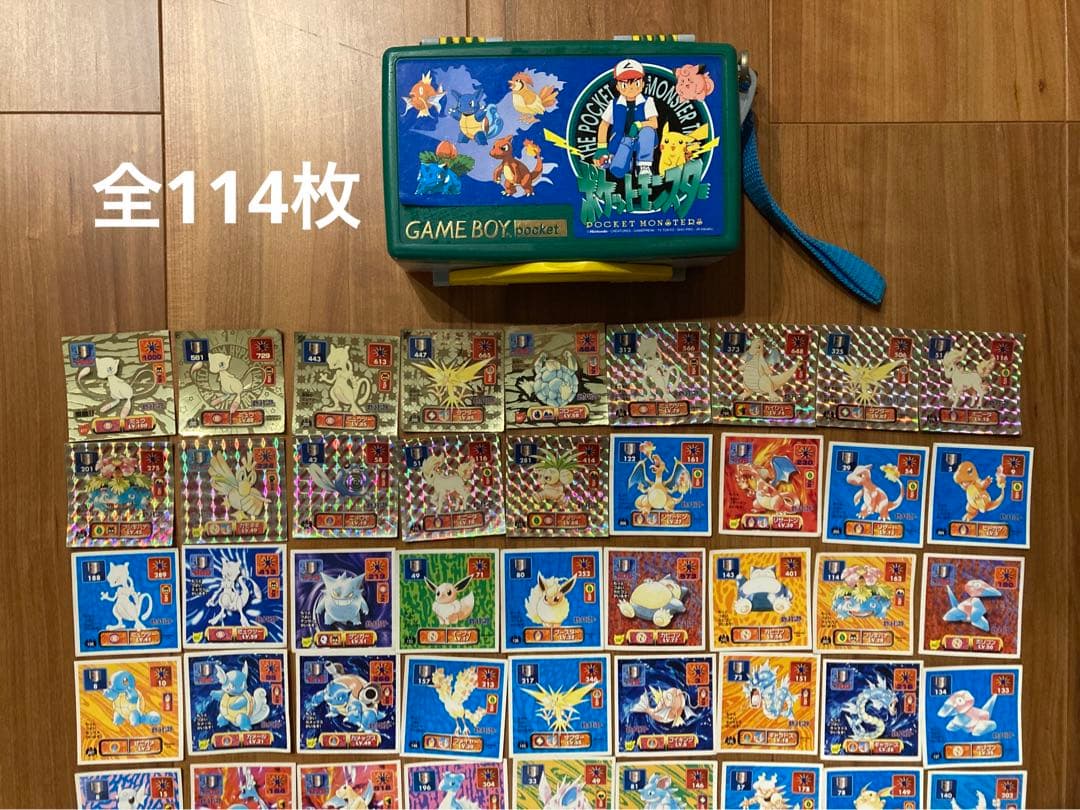 ポケモン　ポケットモンスター　最強シール烈伝　アマダ　ゲームボーイケース