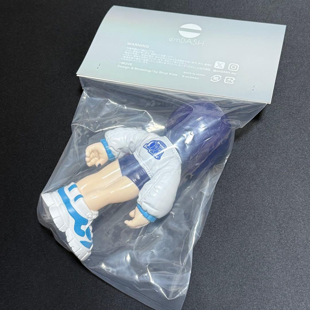 【新品未開封】emDASH MOVE BASIC ソフビ ヘッダー付き