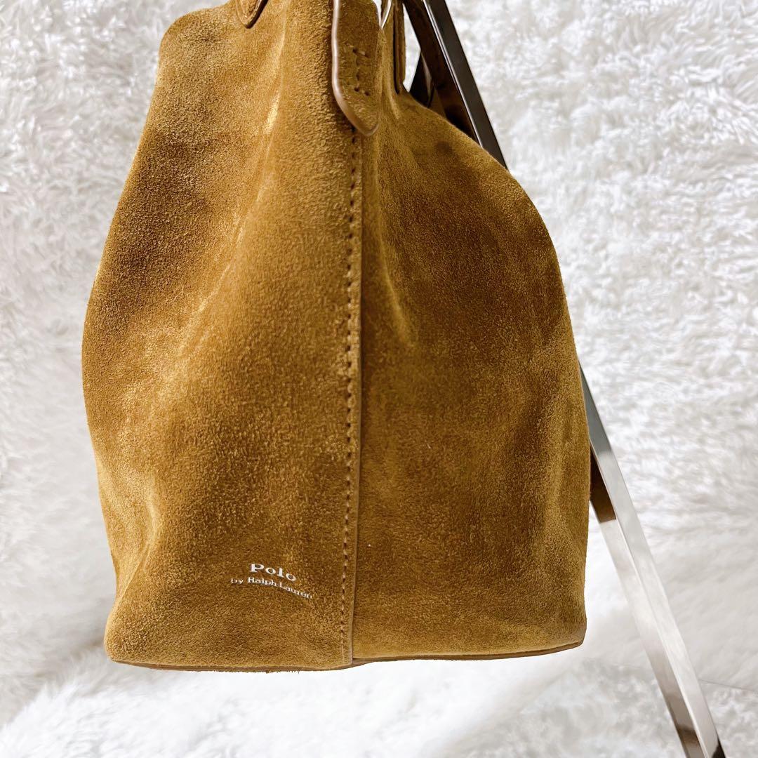 【定価7.5万】Polo Play レザー バッグ スエード 2way 完売品