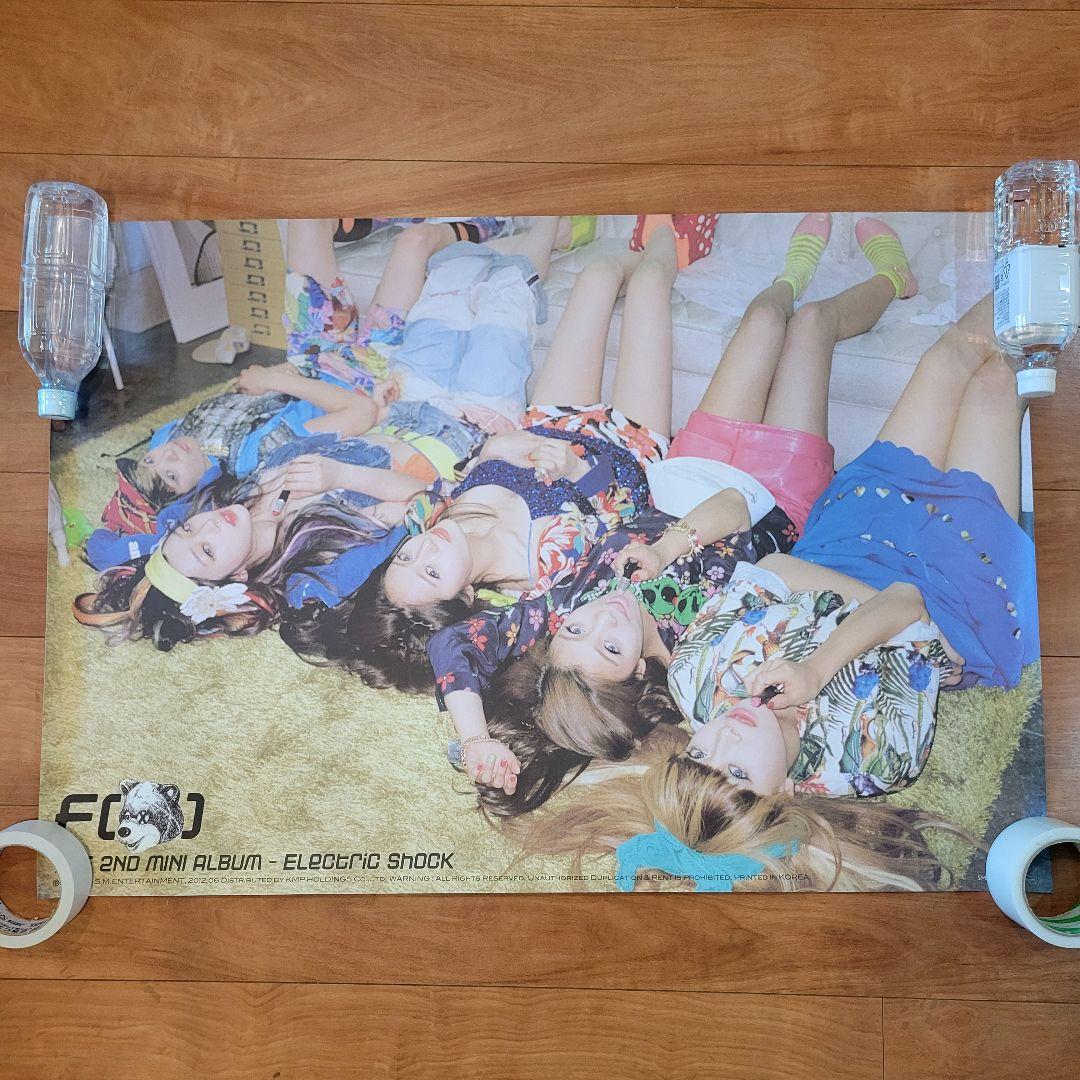 【すべて未使用】f(x) 公式ポスター4枚セット 非売品 ソルリ クリスタル