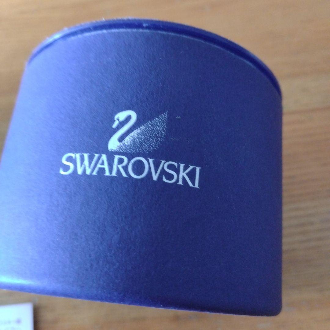 【SWAROVSKI】子亀の置物　２個セット（説明書、お買上証明書、台座の鏡付）