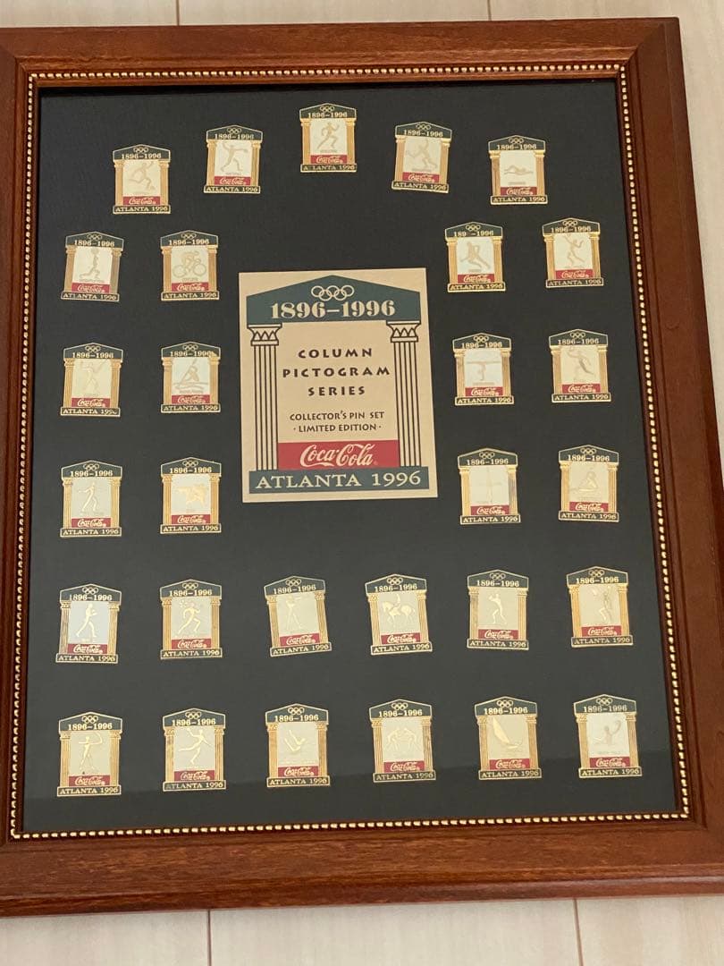 コカコーラ　アトランタ　オリンピック　五輪　ピンセット　1996 ピクトグラム