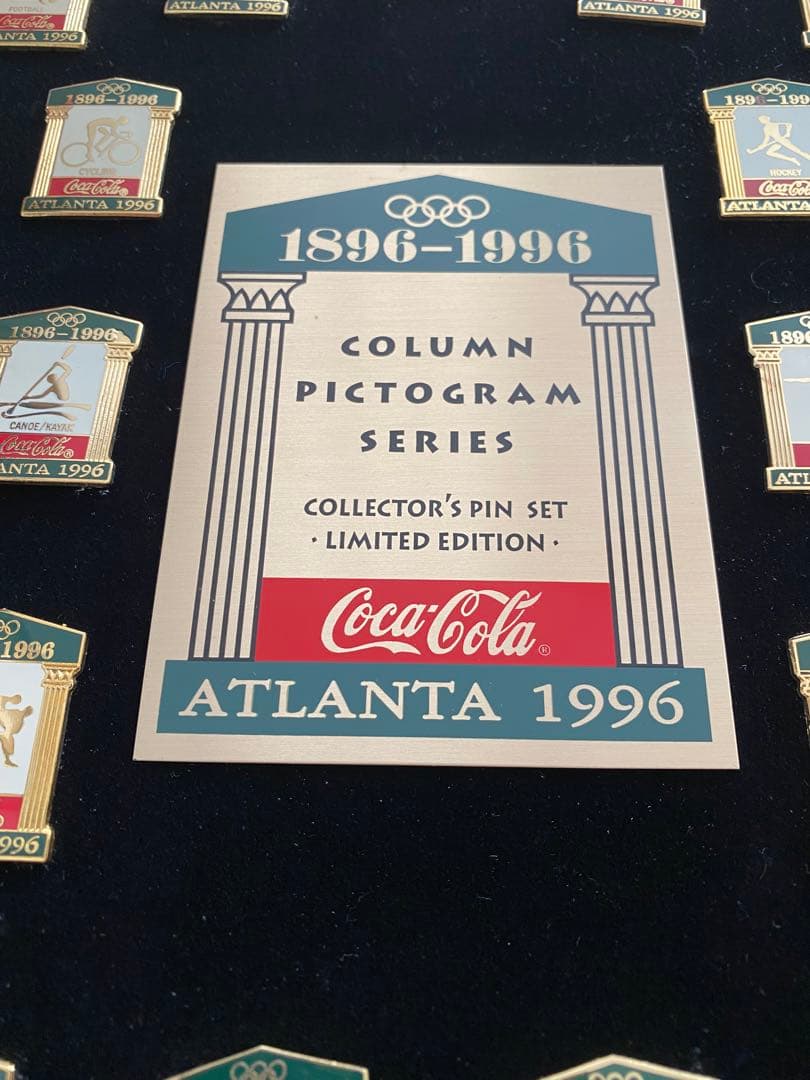 コカコーラ　アトランタ　オリンピック　五輪　ピンセット　1996 ピクトグラム