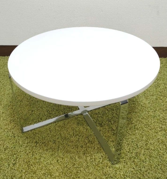 美品 IDC OTSUKA 大塚家具 コーヒーテーブル センターテーブル 丸