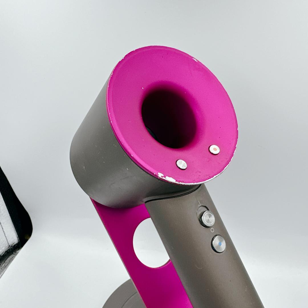 【概ね美品】ダイソンドライヤー Dyson HD08 大風量 レッド スタンド付