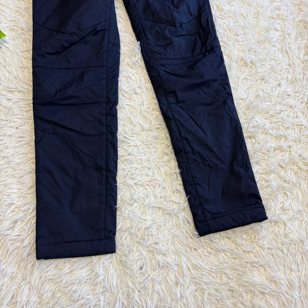 【パーリーゲイツ】美品 中綿パンツ ネイビー ワッペン 1サイズ レディース