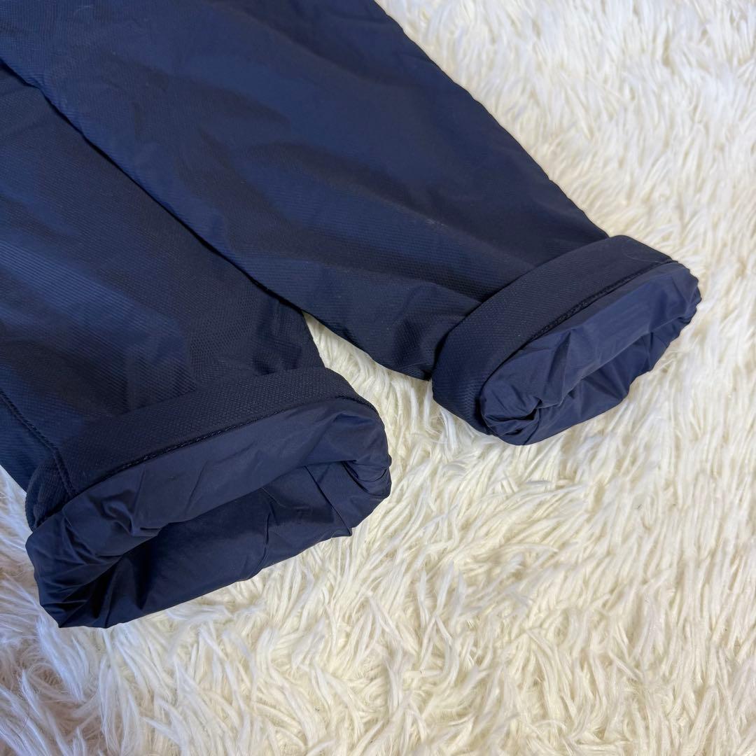 【パーリーゲイツ】美品 中綿パンツ ネイビー ワッペン 1サイズ レディース