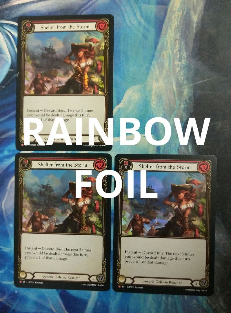 FAB Shelter from the Storm HNT RF英語版3枚