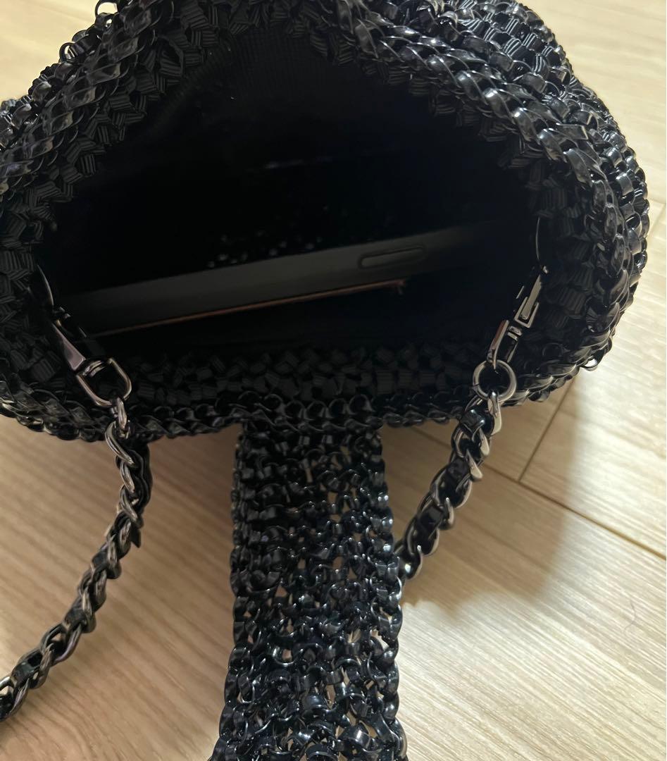 【ほぼ未使用】アンテプリマ LUCCHETTO G ミニショルダー チェーン