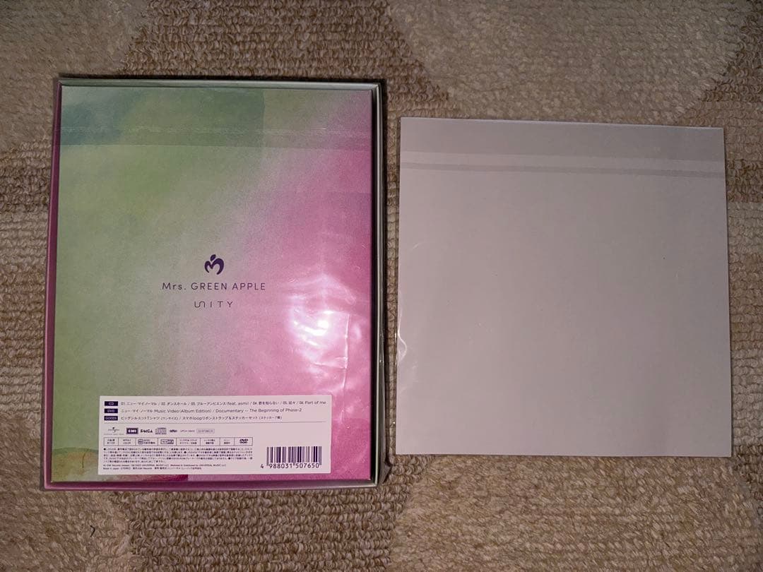 Mrs. GREEN APPLE Unity 完全生産限定版 新品