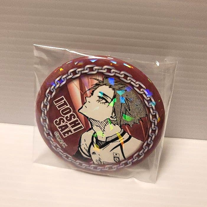 糸師冴 プリンセスカフェ ホログラム缶バッジ ブルーロック