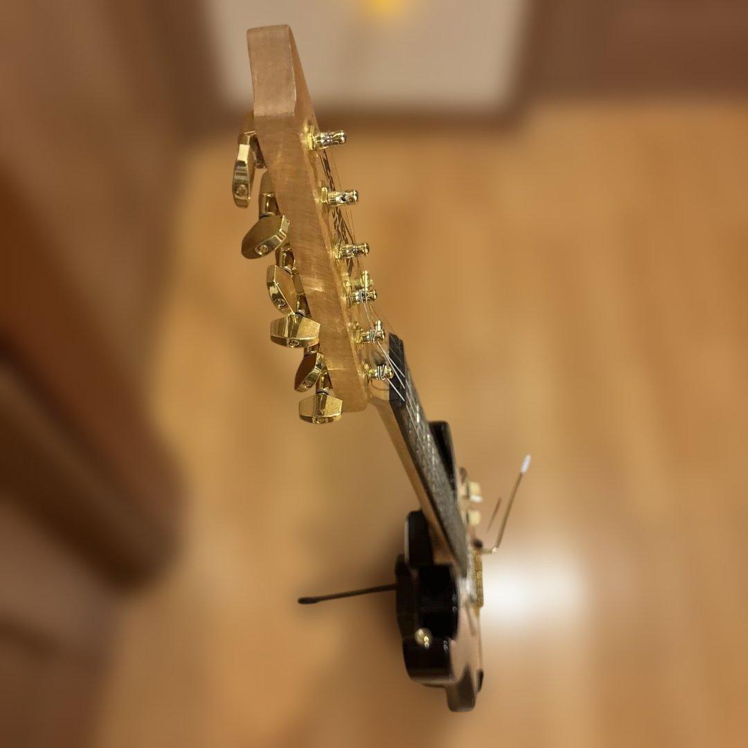 Ibanez GIO ゴールドパーツ仕様 トレモロアーム付 新品弦張替済