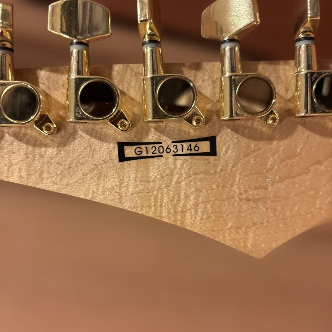 Ibanez GIO ゴールドパーツ仕様 トレモロアーム付 新品弦張替済