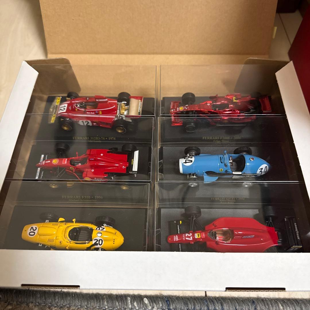 アシェット　公式フェラーリF1コレクション84台セット