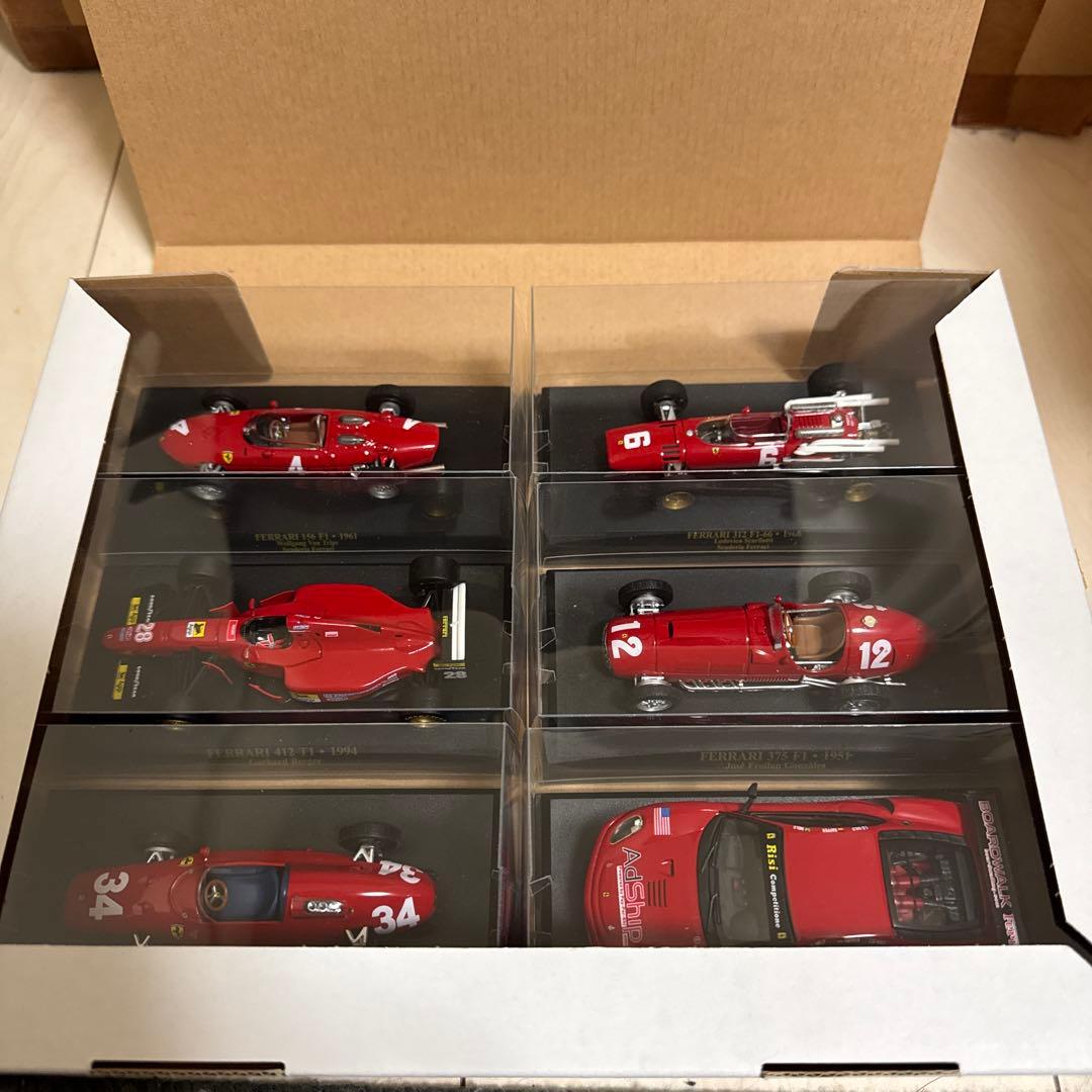 アシェット　公式フェラーリF1コレクション84台セット