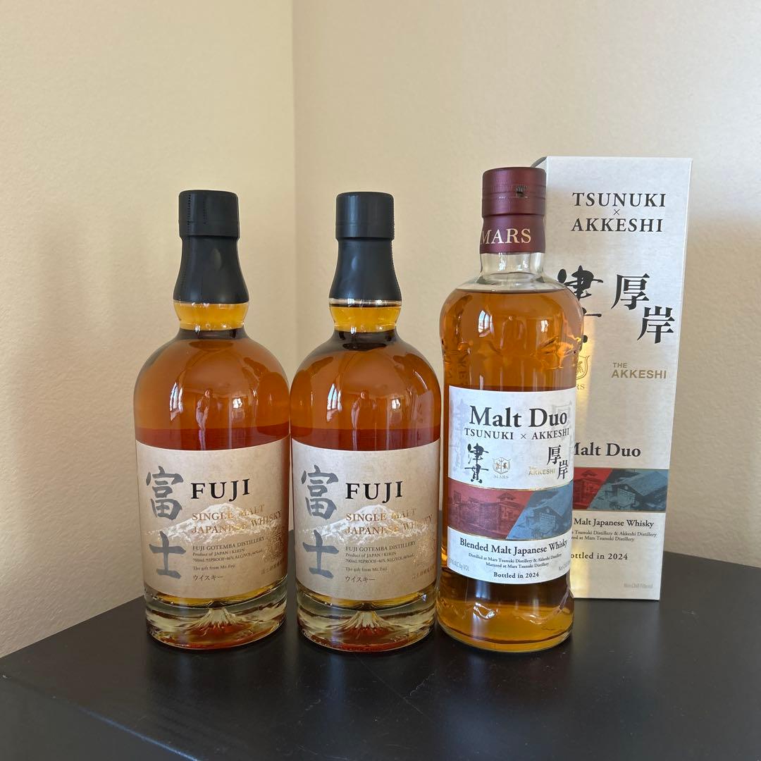 ⭐️定価以下⭐️富士シングルモルト & Malt Duo の3本セット