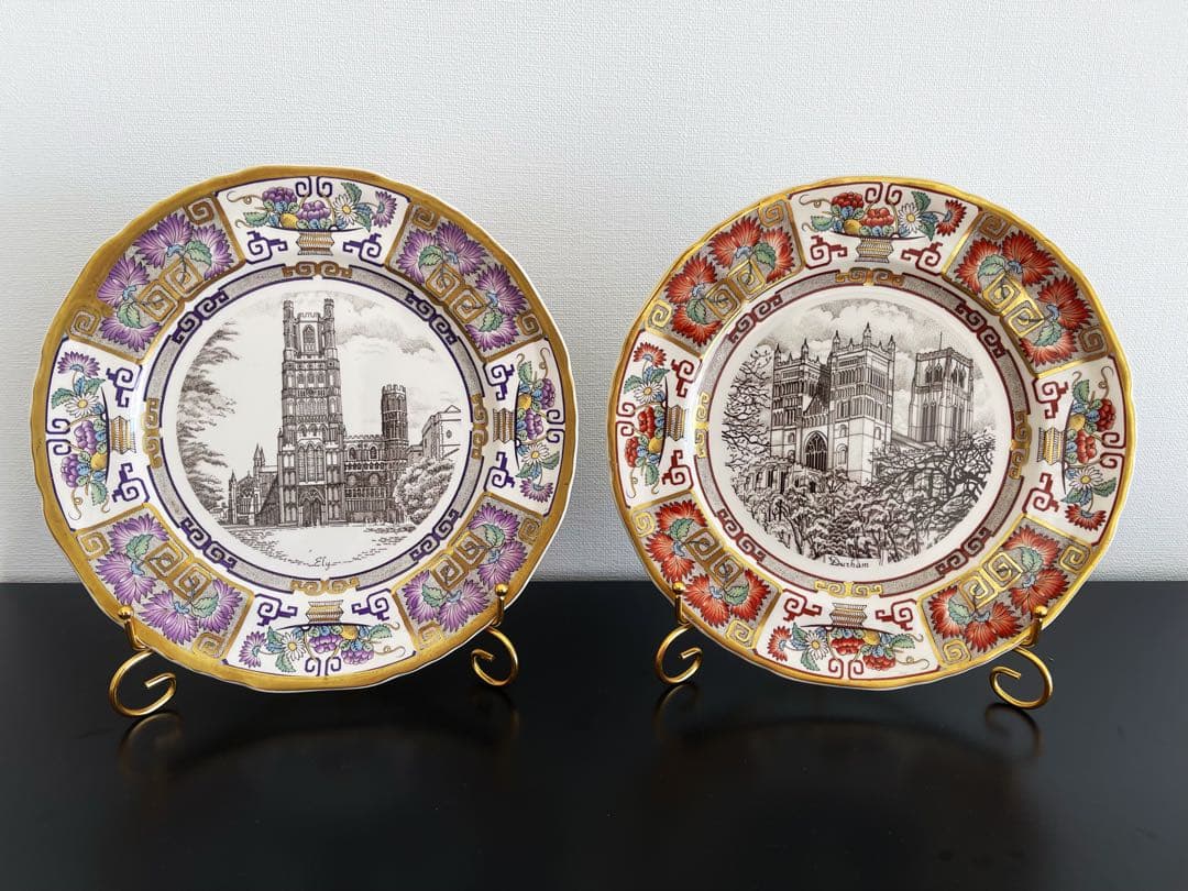 イキリス製 Mason’s Ironstone お皿 2枚