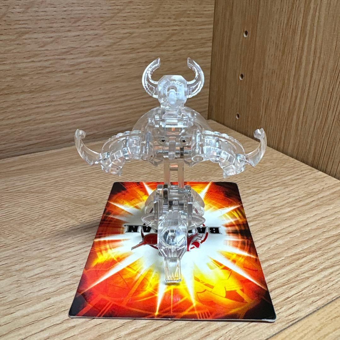 爆丸　巨タウレス　クリア　レアアビリティカード3枚付き